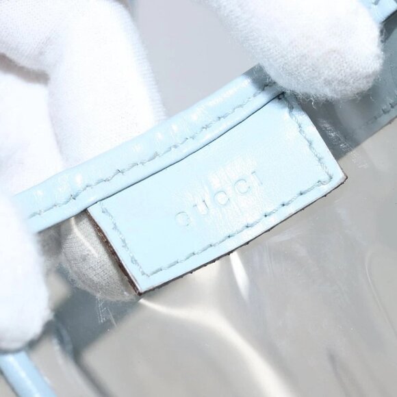 GUCCI Shoulder Bag Vinyl Clear Auth - Picture 11 of 15